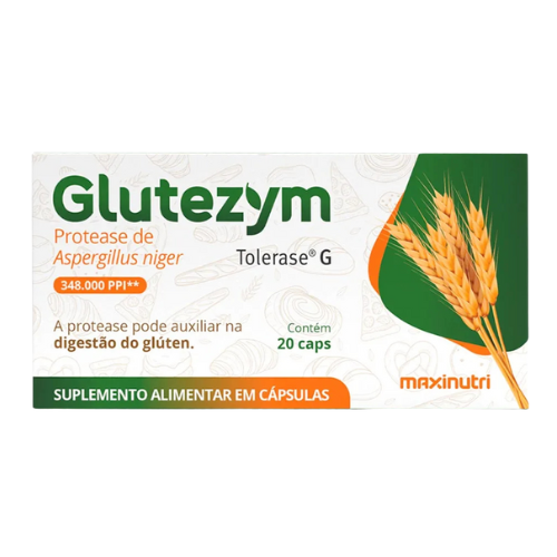 Glutezym com 20 cápsulas (2 Unidades)