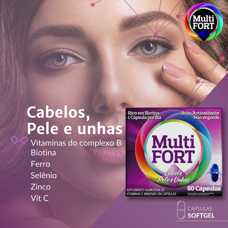 Multifort Cabelo, Pele e Unhas